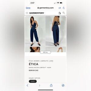 ÉTICA WOMEN JUMPSUITS